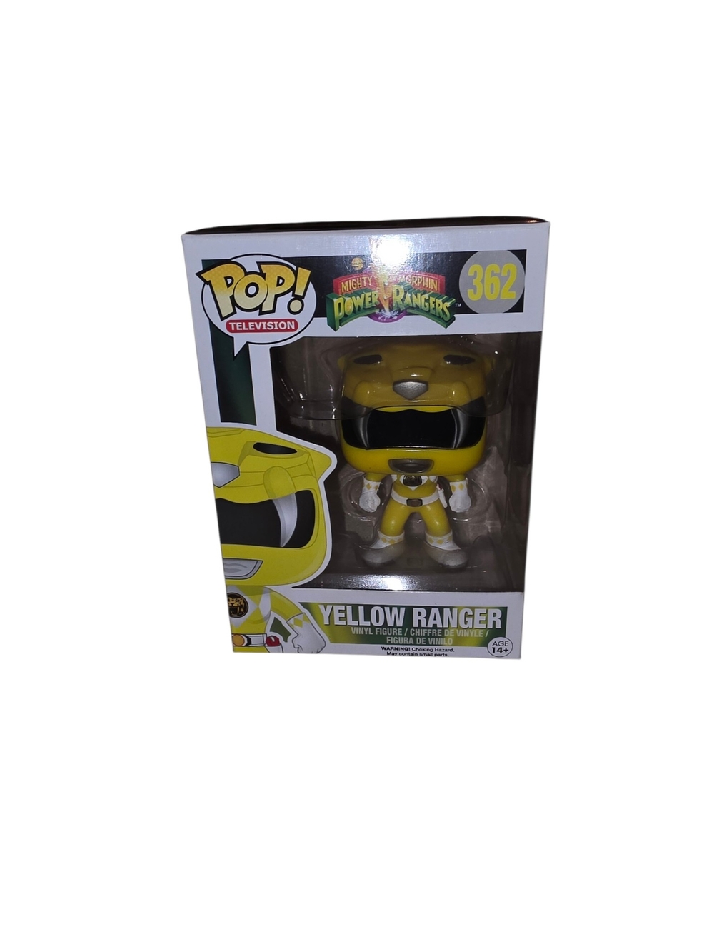 Funko Pop Television Mighty Morphin Power Rangers Yellow Ranger #362 Vinyl Figur